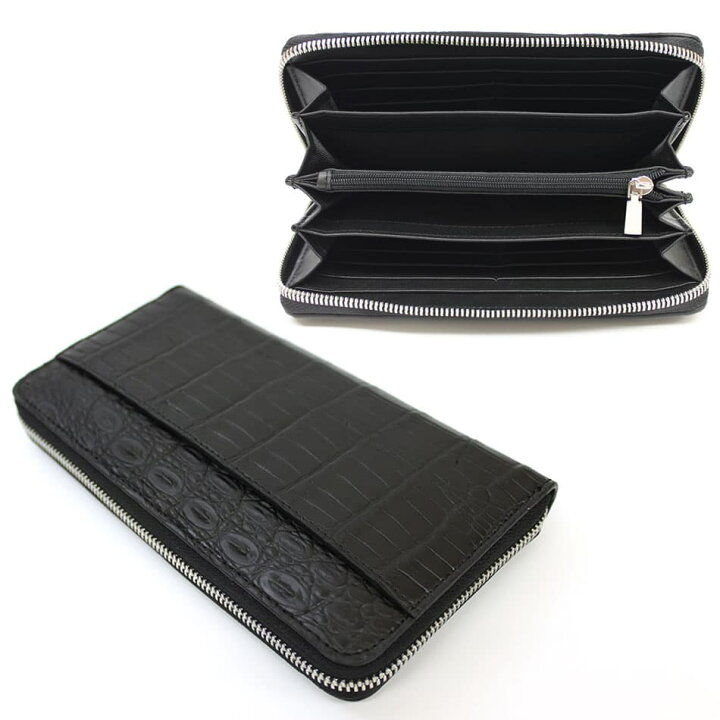 楽天市場】＼50%OFF・期間限定／ ロングウォレット クロコダイル  