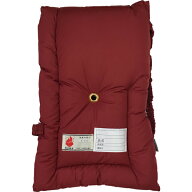 日本防炎協会認定 日本製 防災クッション Sサイズ エンジ 無地 側サイズ：30×45cm 幼児〜小学生低学年向…