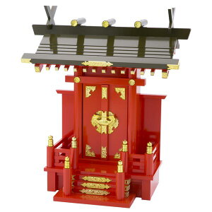 国産神棚 稲荷一社神棚 雅 日本製 稲荷神明 【送料無料】【送料無料ライン/39ショップ】