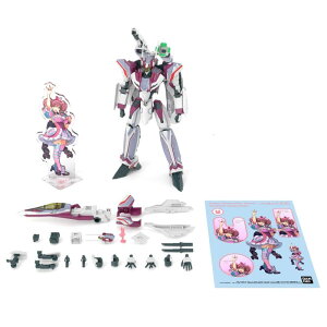 BANDAI SPIRITS(�o���_�C �X�s���b�c) HG �}�N���X��(�f���^)VF-31C �W�[�N�t���[�h(�~���[�W���E�t�@���[�i�E�W�[�i�X�@)�f���b�N�X�Z�b�g 1/100�X�P�[�� �F�����ς݃v�����f��