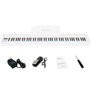 KIMFBAY �d�q�s�A�m 88���� ��� �ؐ� �d�q �s�A�m 88�� �|�[�^�u���s�A�m Piano ���S�� �y�_���t�� MIDI�Ή�
