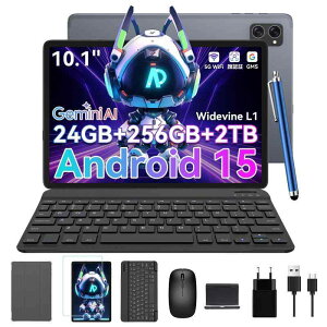 ^ubg 10C` Android 15 Tabwee T20 ubgPC Wi-Fif 24GB RAM(8+16)+256GB ROM+2TBg Unisoc T606 8RACPU AhCh15 IPS Widevine L1 5M