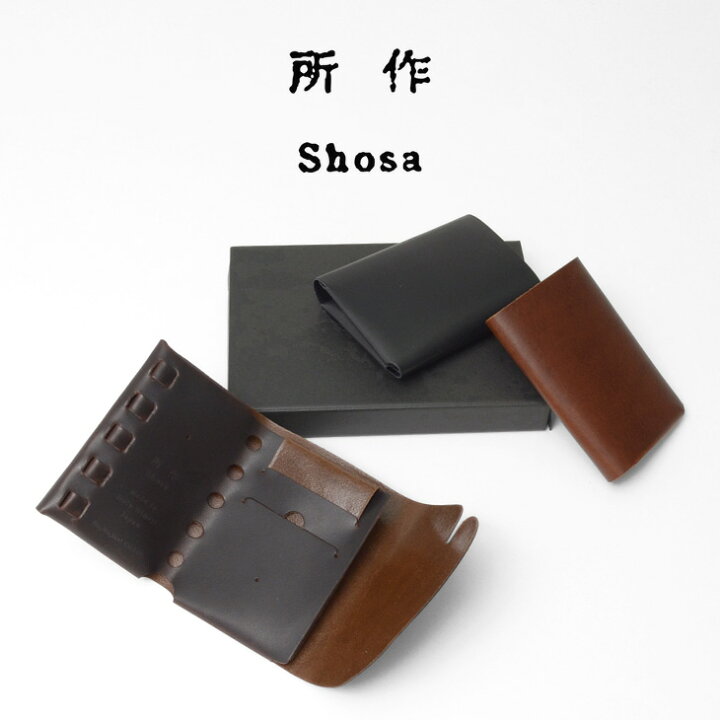 楽天市場】所作（しょさ） CP ウォレット 2.5 / 牛革 / 財布 / メンズ 
