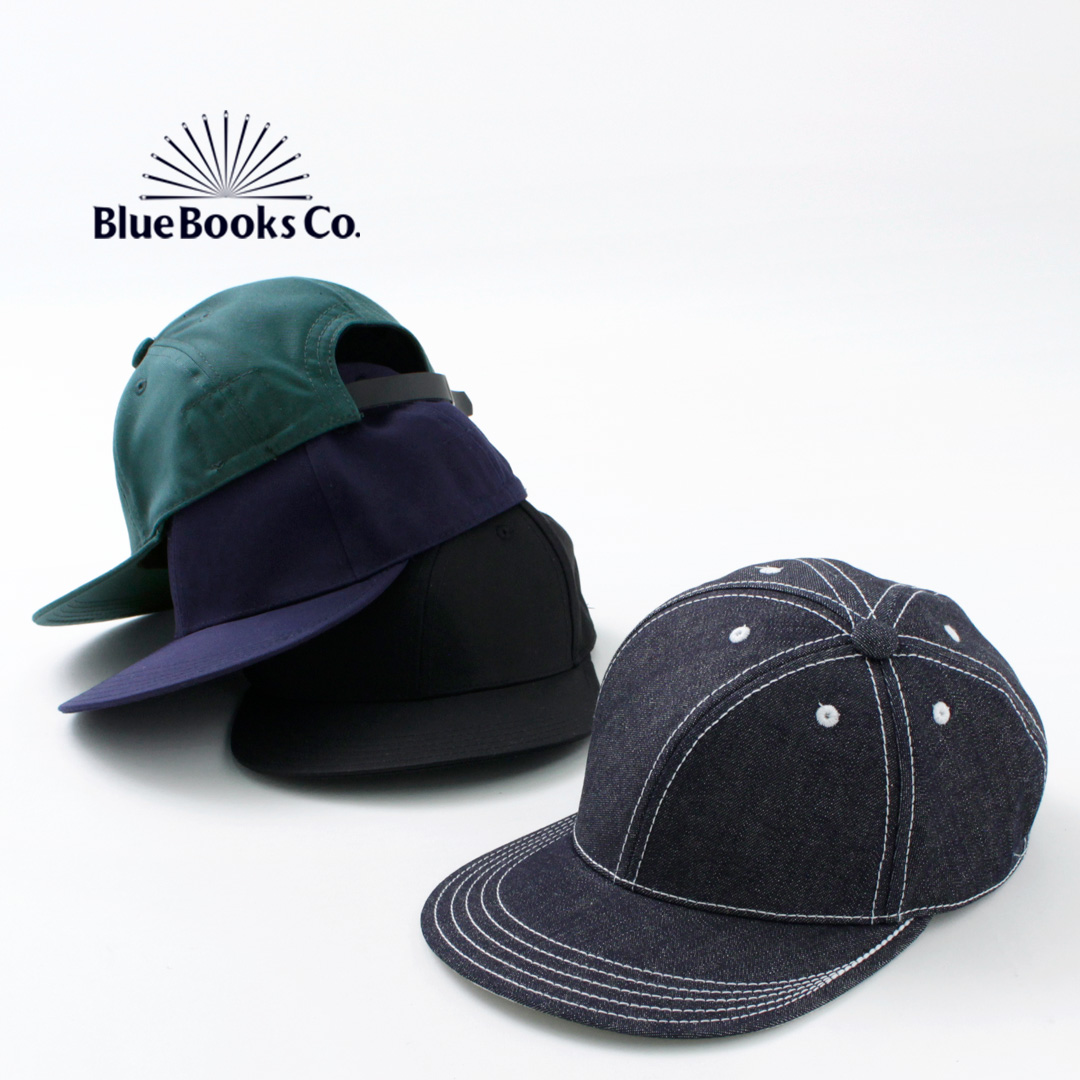 BLUE BOOKS CO.（ブルーブックスコー） ベースボールキャップ ツイスティー/ 帽子 綿 コットン 牛革 デニム  メンズ 日本製 BBC TWISTY BASEBALL CAP TWIST ＲＯＣＯＣＯ attractive clothing
