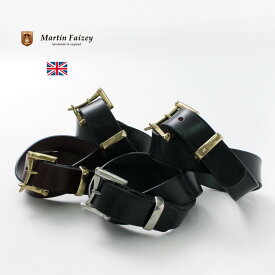 MARTIN FAIZEY (マーティンフェイジー）1.5インチ（38mm）クイックリリースベルト レザーベルト / メンズ / 英国製/1.5 INCH QUICK RELEASE BELT