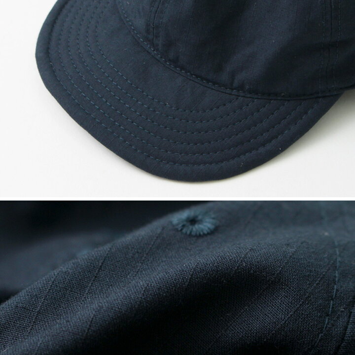 HIGHER（ハイヤー） ターキッシュ オーガニックコットン リップストップ キャップ メンズ レディース ユニセックス 帽子 綿  コットン TURKISH ORG COTTON RIPSTOP CAP ＲＯＣＯＣＯ attractive clothing