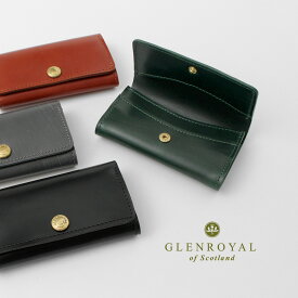 【正規品】GLENROYAL（グレンロイヤル） スリム ビジネスカードホルダー 名刺入れ / メンズ カードケース 本革 レザー ギフト 03-6131 SLIM BSNS CARD HOLDER