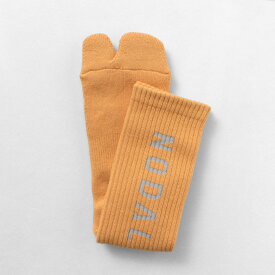 NODAL（ノーダル） ノーダル ロゴソックス / 靴下 足袋型 メンズ レディース 抗菌 防臭 日本製 サンダル スニーカー NODAL Logo Socks