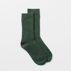 ROTOTO�i���g�g�j �R�b�g���E�[�� ���u�N���[�\�b�N�X / �C�� �����Y ���f�B�[�X �~ ���� ���n ���{�� COTTON WOOL RIBBED CREW SOCKS