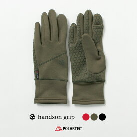 HANDSON GRIP（ハンズオングリップ） リバティー ポーラテック パワーストレッチプロ グローブ / 手袋 スマホ対応 防寒 メンズ 滑り止め 日本製 Liberty POLARTEC