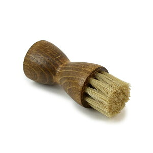 COLUMBUS(コロンブス) ジャーマンブラシ NO.8 豚毛 / ドイツ製 / クリーム塗布用 / ツヤだし / ホコリ落とし / 汚れ落とし