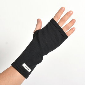 LOCALINA MERIYASU（ロカリナメリヤス） アームウォーマー / 指なし 手袋 グローブ / あったか 厚手 裏起毛 / メンズ レディース / 日本製