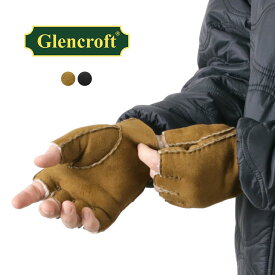GLENCROFT（グレンクロフト） AV フィンガーレス グローブ / 手袋 / 指なし / ムートン / AV FINGERLESS GLOVES