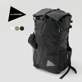 AND WANDER（アンドワンダー） エコパック 30L バックパック / メンズ レディース ユニセックス リュック 鞄 登山 アウトドア ECOPAK 30L backpack