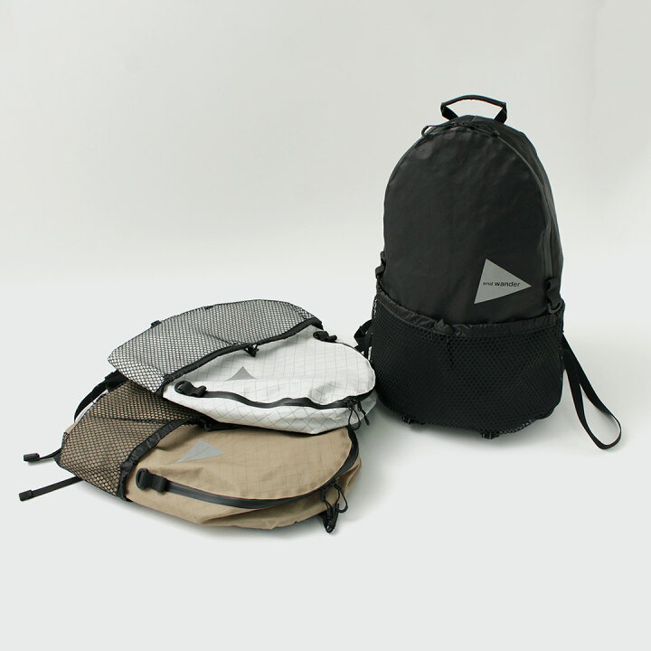楽天市場】AND WANDER（アンドワンダー） エコパック 20L デイパック  