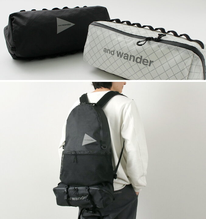 楽天市場】AND WANDER（アンドワンダー） エコパック 20L デイパック  