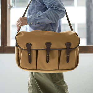 �y10��OFF�N�[�|���ΏہzBILLINGHAM�i�r�����K���j �X�^�W�I�T�b�`�F�� 3�|�P�b�g �V�����_�[�o�b�O / �����Y �� ���� �΂ߊ|�� �� �R�b�g�� �C�M���X�� 50s Studio Satchel with three pocket