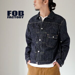 FOB FACTORY�iFOB�t�@�N�g���[�j F2466 SV�f�j�� 1st�^�C�v �W���P�b�g ���{�� / �����Y �Z���r�b�` G�W����