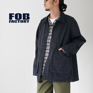FOB FACTORY�iF.O.B�t�@�N�g���[�j F2471 �f�j�� �t�B�[���h�W���P�b�g ���{�� / �����Y �J�o�[�I�[�� ���[�N