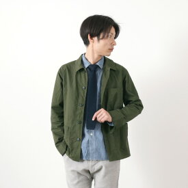 FOB FACTORY（FOBファクトリー） F2394 フレンチ シャツジャケット / 長袖 / メンズ / 日本製 / FRENCH SHIRT JACKETSHIRT COAT