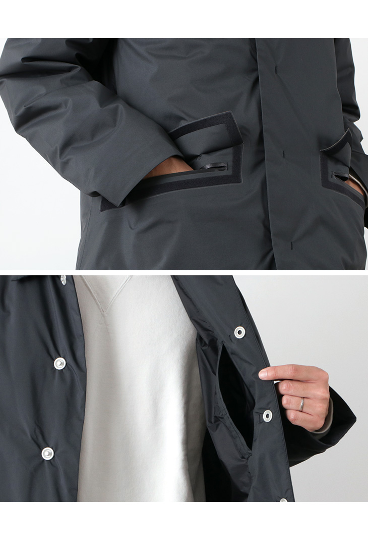 【30％OFF】DESCENTE PAUSE（デサントポーズ） ステンカラー ダウン コート / 防水 / メンズ / SOUTIEN COLLAR  DOWN COAT / DLMQJC35【セール】 | ＲＯＣＯＣＯ attractive clothing