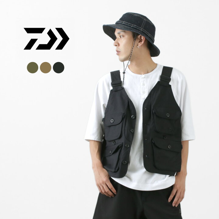 楽天市場 Daiwa ダイワ アングラーズ ベスト 釣り フィッシングウェア 吸水速乾 コットン ストレッチ アウトドア メンズ Dv 6022ex Anglers Vest ｒｏｃｏｃｏ Attractive Clothing