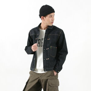 y10OFFN[|ΏہzFOB FACTORYiFOBt@Ng[j F2432 ZBb` 14.75oz K[W fj Y CgAE^[ WPbg GW 1st { SELVEDGE GARAGE DENIM JKT