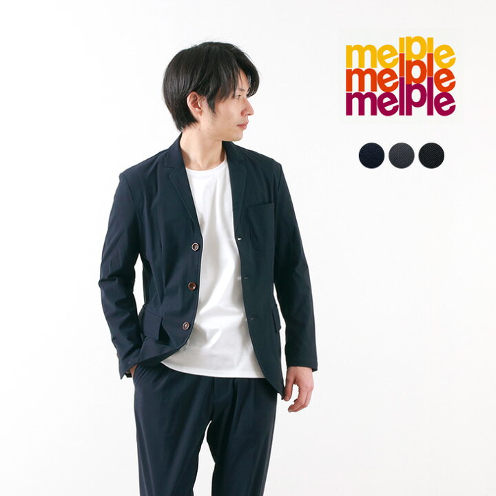 MELPLE（メイプル） トムキャット 3Bジャケット ストレッチ メンズ 日本製 TOMCAT 3BJKT liou  ＲＯＣＯＣＯ attractive clothing