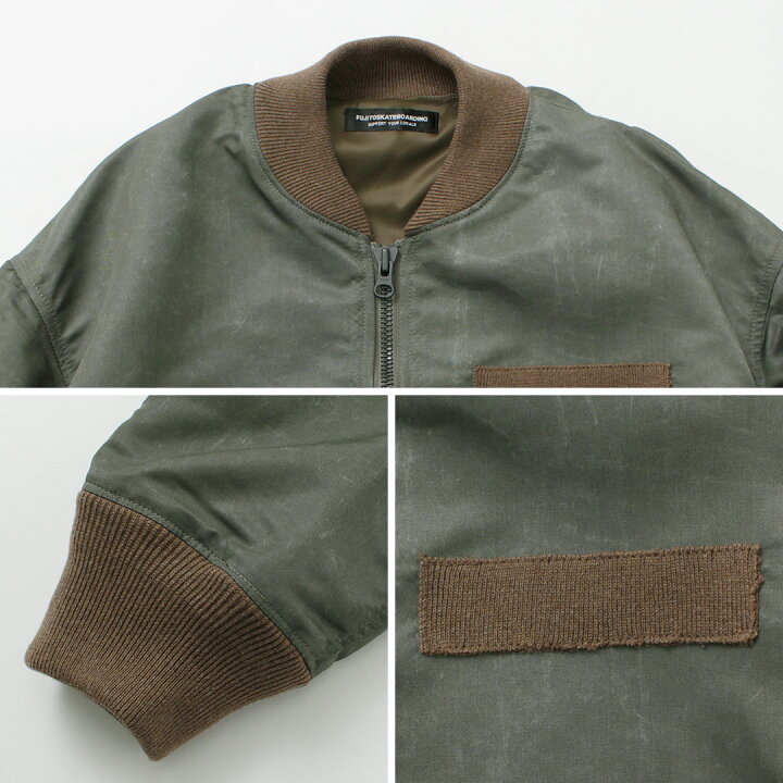 楽天市場】【30％OFF】FUJITO（フジト） フライト ジャケット / メンズ 