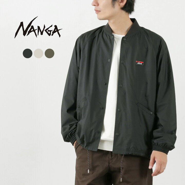 楽天市場】【20％OFF】NANGA（ナンガ） リブカラー コーチジャケット  