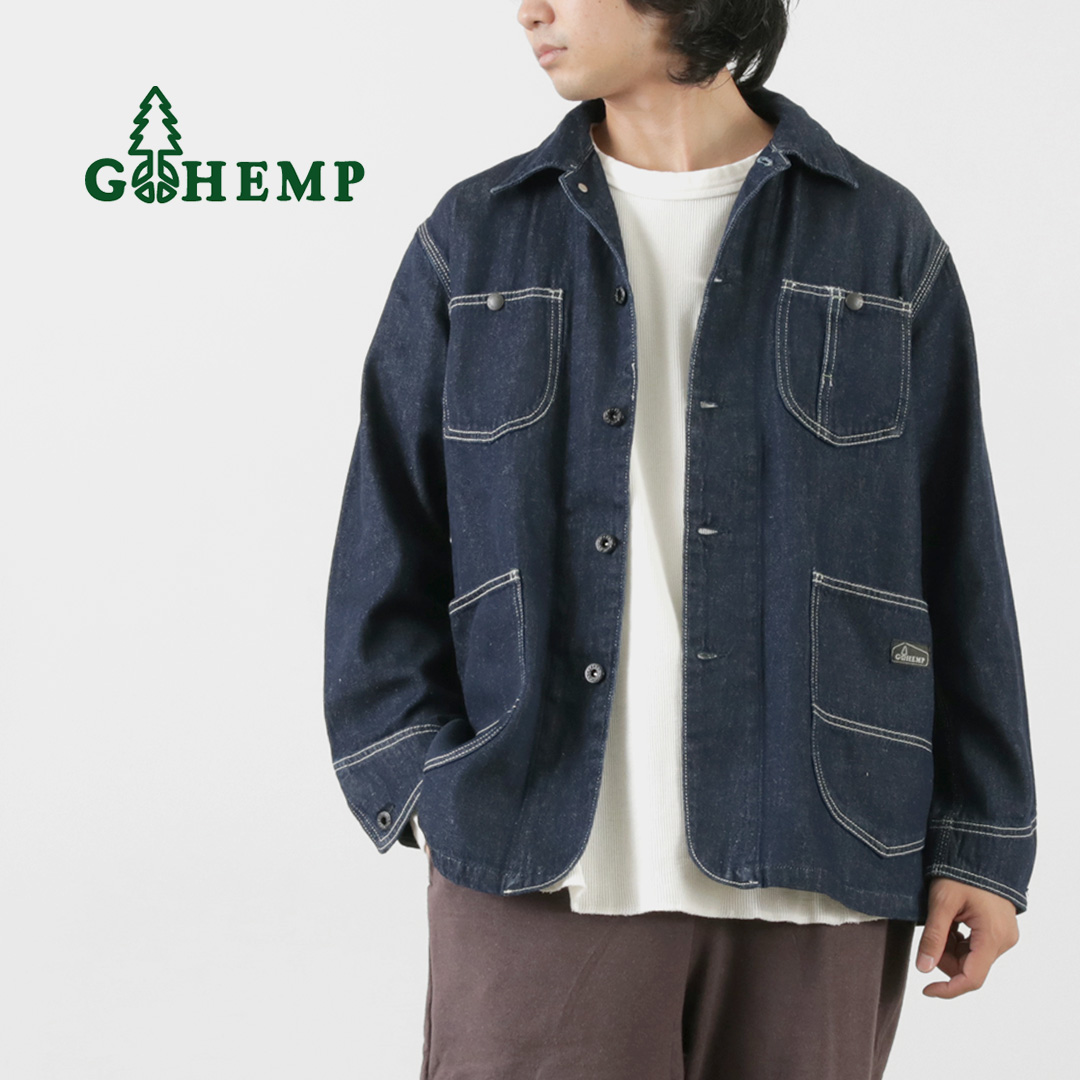 楽天市場】GOHEMP（ゴーヘンプ） カバーオールジャケット / ライト