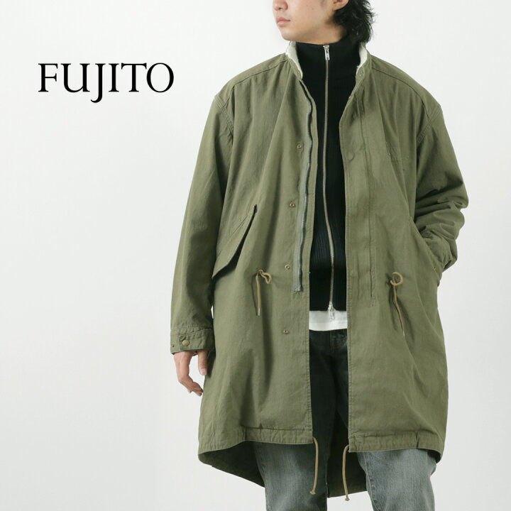 楽天市場】FUJITO（フジト） モッズコート / メンズ アウター 