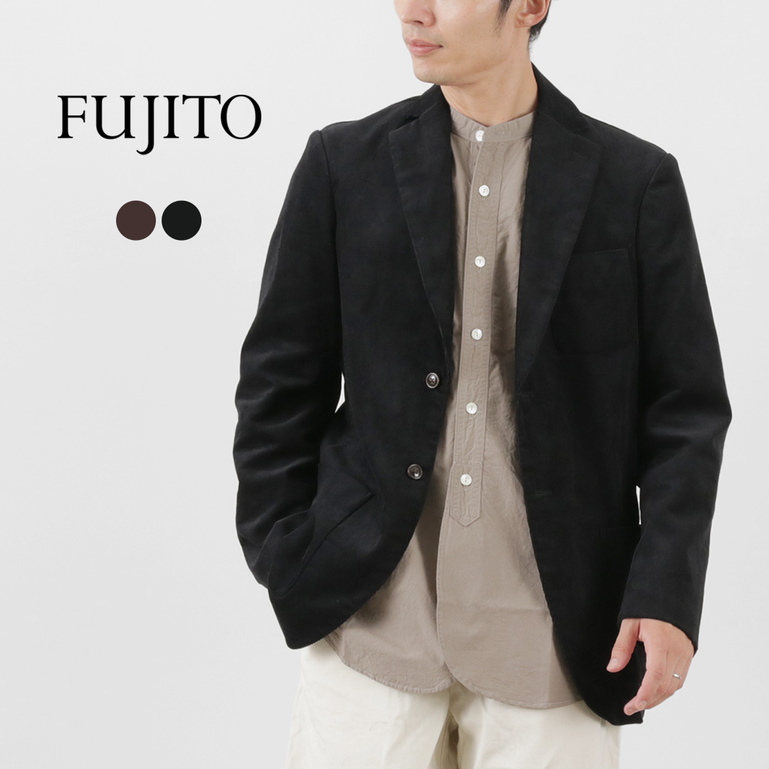 FUJITO（フジト） ナウン コーデュロイジャケット / メンズ テーラード 2つボタン 日本製 アウター N.O.UN Jacket |  ＲＯＣＯＣＯ attractive clothing
