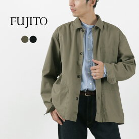 FUJITO（フジト） シャツジャケット / ライトアウター 羽織り 綿 コットン ポリエステル メンズ 日本製 Shirt Jacket