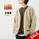 【30％OFF】MELPLE（メイプル） ウインター ボレロ / アウター カーディガン メンズ ウール アンゴラ 日本製 ゆったり WINTER BOLERO【セール】