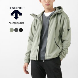 DESCENTE ALLTERRAIN81（デサント / オルテライン81） テック ソフトジャケット / トップス 長袖 ソフトシェル メンズ 撥水 伸縮 防風 アウトドア TECH SOFT JACKET