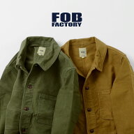 【10％OFFクーポン対象】FOB FACTORY（FOBファクトリー） F2373 フレンチ モールスキン ジャケット / カ…