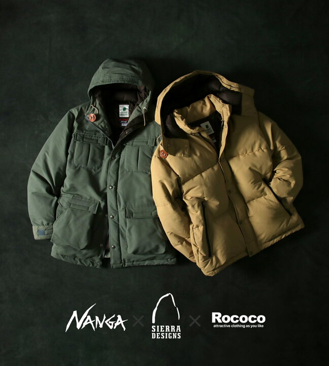 楽天市場】NANGA（ナンガ） 別注 SIERRA DESIGNS コーデュラ60/40 