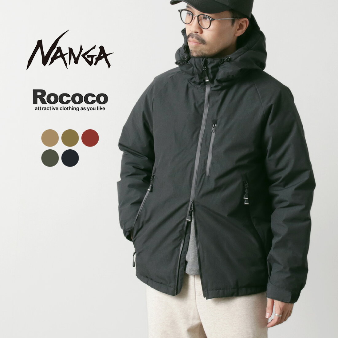 楽天市場 | ROCOCO attractive clothing - 「NANGA 別注ダウン 