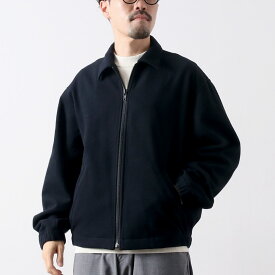 FUJITO（フジト） リサイクルウールツイル ジップアップブルゾン / メンズ 日本製 アウター Zip Up Blouson