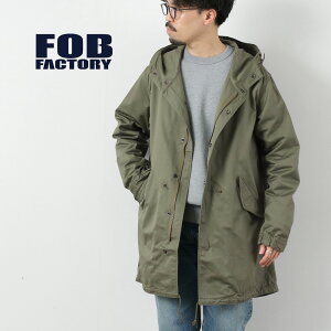 �y10��OFF�N�[�|���ΏہzFOB FACTORY�iFOB�t�@�N�g���[�j F2402 M-51 �p�[�J�[ �V�F�� / �����Y ���b�Y�R�[�g ���{�� �t�[�h M-51 SHELL PARKA