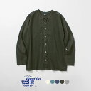 GOOD ON（グッドオン） カラー別注 クルーネック TEE カーディガン / メンズ 羽織 無地 綿100％ USAコットン 日本製 薄手 ピグメントダイ GOLT1703 CREW TEE CADIGAN