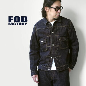 FOB FACTORY�iFOB�t�@�N�g���[�j F2464 RS5252-UF �Z�����B�b�` �f�j�� 2nd�W���P�b�g ���{�� / �����Y G�W���� �Z���r�b�`