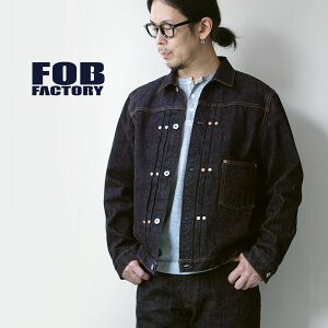 �y10��OFF�N�[�|���ΏہzFOB FACTORY�iFOB�t�@�N�g���[�j F2465 RS5252-UF �K���[�W �f�j�� �W���P�b�g 1st ��탂�f�� ���{�� / �����Y G�W���� �Z���r�b�`