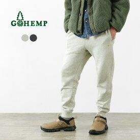 GOHEMP（ゴーヘンプ） スリムリブ ヘンプ スウェットパンツ メンズ レディース ユニセックス イージー テーパード 無地 リラックス 綿 SLIM RIB HEMP SWEAT PANTS