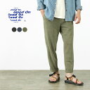 【10％OFFクーポン対象】GOOD ON（グッドオン） カラー別注 TEEパンツ / ウエストゴム 総ゴム メンズ / カジュアル / テーパード / イージーパンツ / ピグメントダイ / コットン / 無地 / 日本製 / GOPT2201 / TEE PANTS