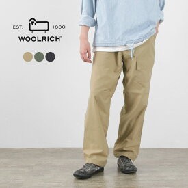 【50％OFF】WOOLRICH（ウールリッチ） リサイクルナイロン ランチパンツ / ウエストゴム 総ゴム イージーパンツ 無地 薄手 メンズ RECYCLE RANCH PANTS【セール】