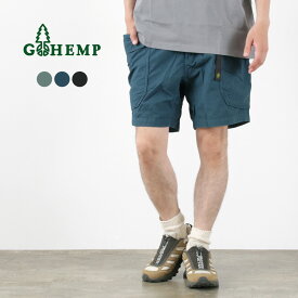 【期間限定20％OFF】GOHEMP（ゴーヘンプ） アルティメット ショーツ ヘンプコットン リサイクルポリエステル ウェザークロス / メンズ ボトムス ショートパンツ ハーフパンツ アウトドア ULTIMATE SHORTS H/C/RP WEATHER / es3