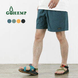 GOHEMP（ゴーヘンプ） ヘンプジャムショーツ ヘンプコットン/リサイクルポリエステル ウェザークロス / パンツ ハーフパンツ 半ズボン 吸湿 速乾 HEMP JAM SHORTS H/C/RP WEATHER