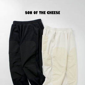 【スーパーSALE限定クーポン対象】SON OF THE CHEESE（サノバチーズ） ダブルニー フリースパンツ / イージーパンツ ポーラテック メンズ Double Knee Fleece Pants